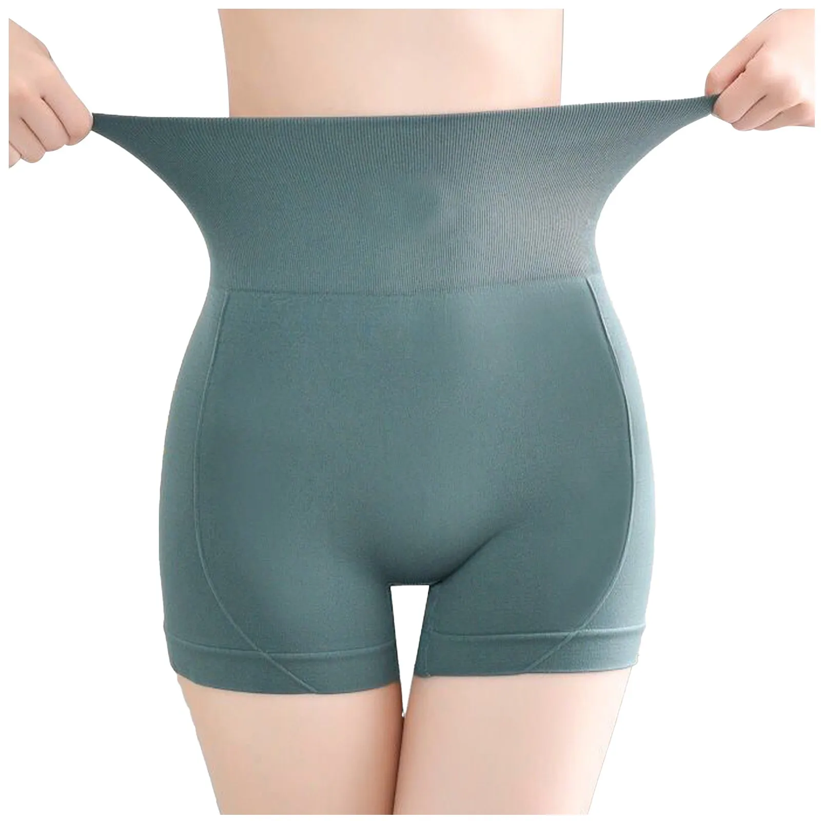 

Women Seamless Yoga Pants Sports Shorts Yoga Fitness Pants Peach Hip Lifting Abdominal Shaping Safety Pants Running Leggings