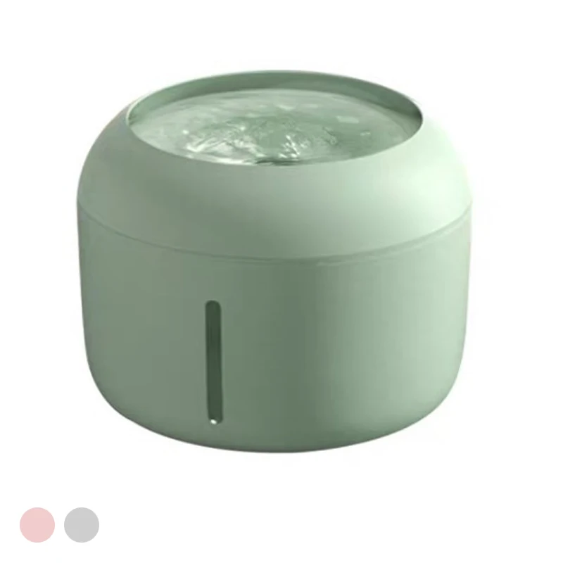 

2.5L 3 Color Pet Intelligent Water Dispenser White Cat Drinking Water Container Automatic Water Flowing Cute Shape Dog Water Cup