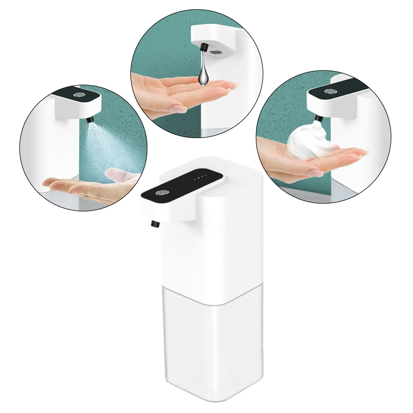 

400ml Automatic Soap Dispenser Touchless High Capacity Suitable for Bathroom