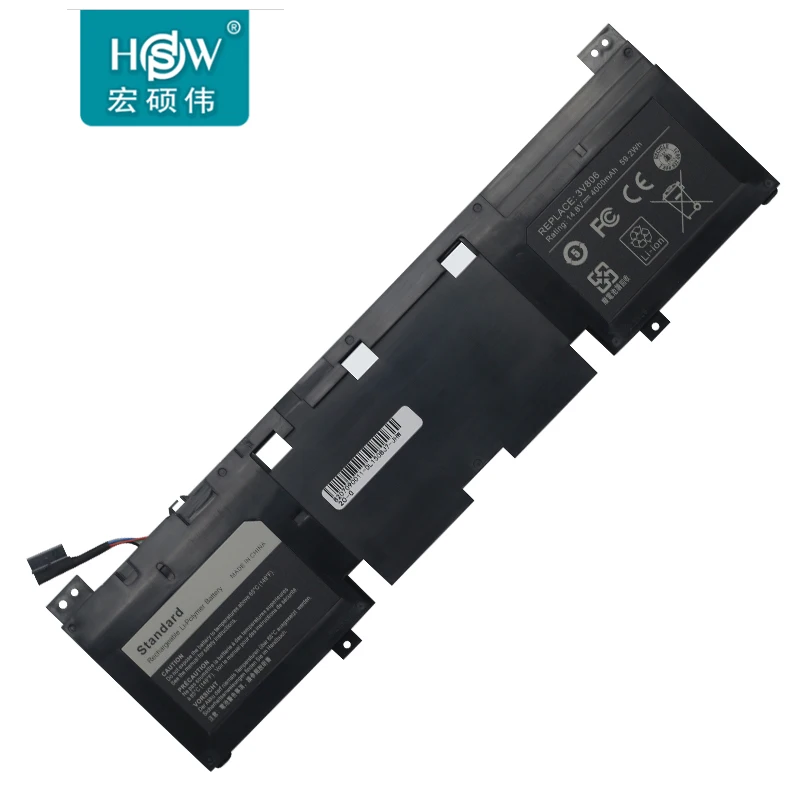 

For Dell Alien Alienware 13 R2 P56G 3V806 N1WM4 2P9KD notebook battery pack Alien battery removable in large capacity