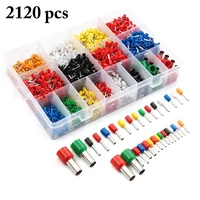 electric wire butt connector end terminals cable ferrules assorted kit insulated ferrule crimp terminal block cord end wire