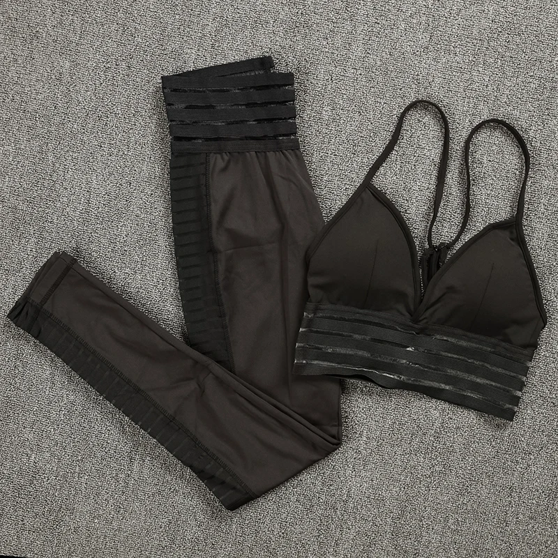 

Костюм спортивный NORMOV женский леопардовый, пикантный костюм для тренировок, комплект из двух предметов, брюки с высокой талией, одежда для в...