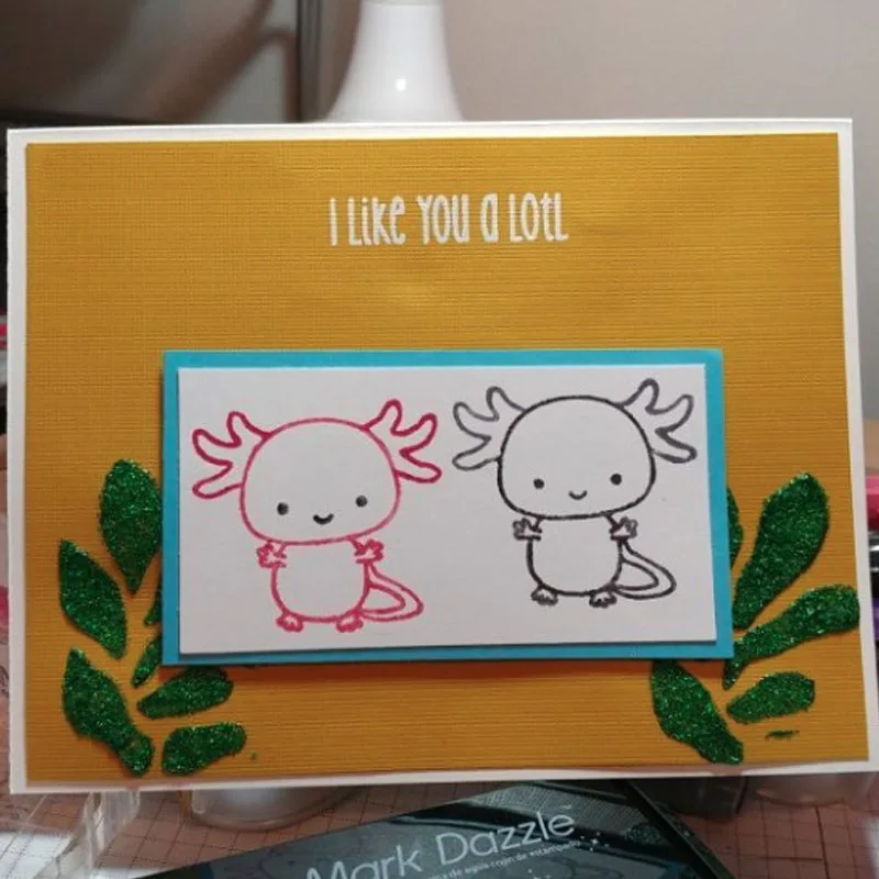 

I Like You A Lotl Metal Cutting Dies Coordinating Stamps For Scrapbooking Craft Die Cut Card Making Embossing Stencil Photo