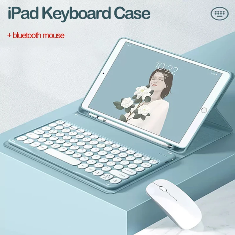 

Magnetic Keyboard Case for 2020 Ipad Air 4 3 2 1 10.9 9.7 Inch Bluetooth Keyboard Case for IPad Pro 11 10.5 10.2 Case with Mouse