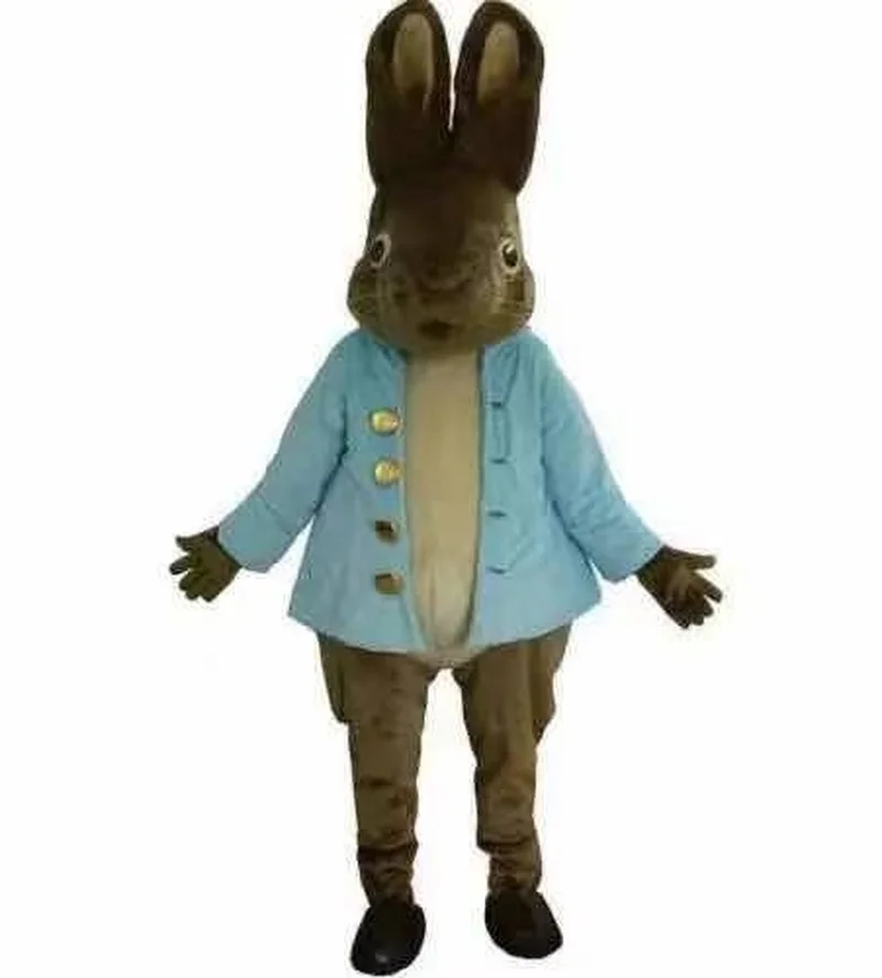 

Adult Brown Easter Bunny Costume Cartoon Mascot Costume Christmas Fancy Halloween Mascot Costume Advertisement