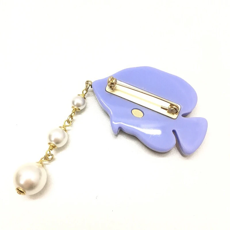 Новинка 2019 хит брендовые модные ювелирные изделия для женщин тропические рыбки