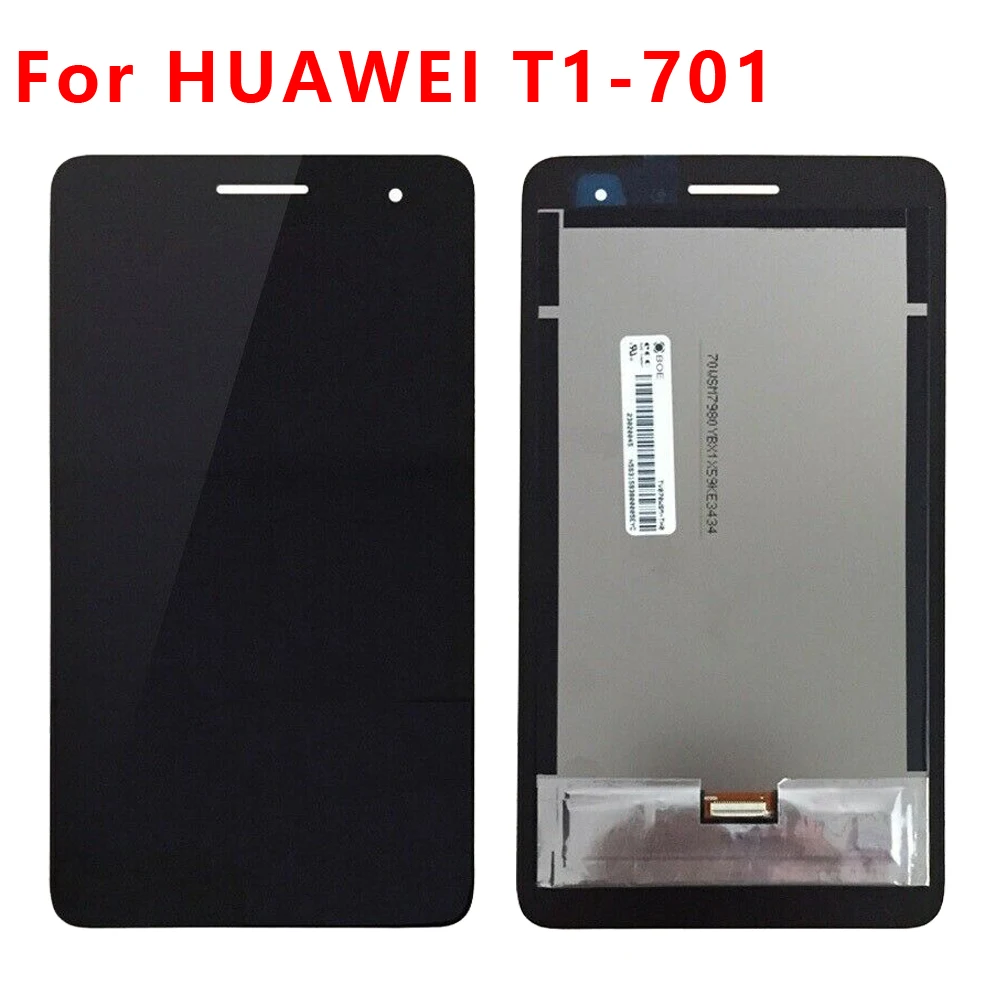 Сенсорный ЖК экран для Huawei Honor Play Mediapad 7 дюймов T1 701U с дигитайзером сенсорной