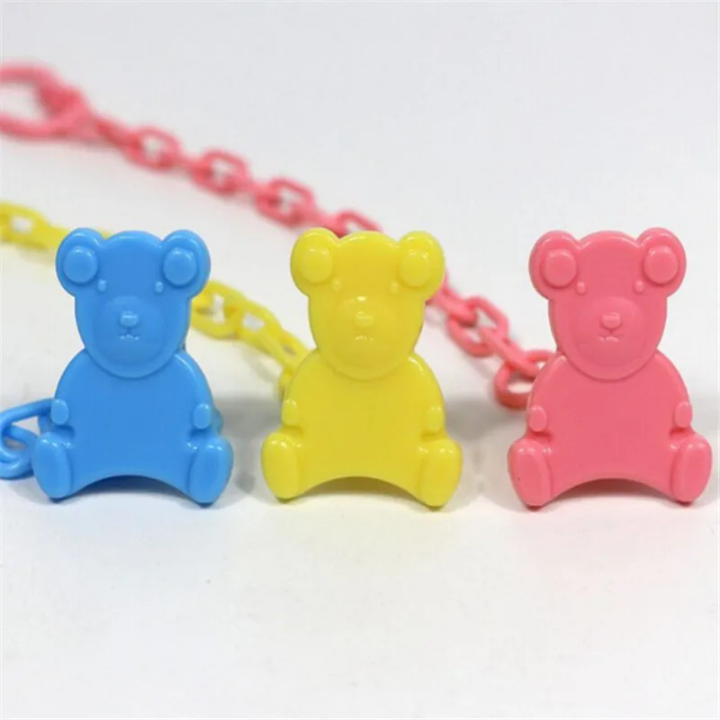 

New Cute Rubber anti-rope Lanyard Baby Pacifier Chain Pacifier Chain anti-chain Water Towel Clip Baby Toy Teeth