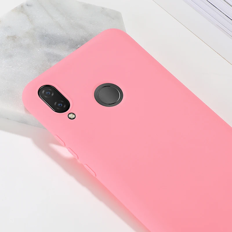 Конфеты цвет силиконовый защитный чехол для телефона Vivo Y71 Y81i Y83 Y91 Y91i Y91C Y93 Y95 Y97 Y9S