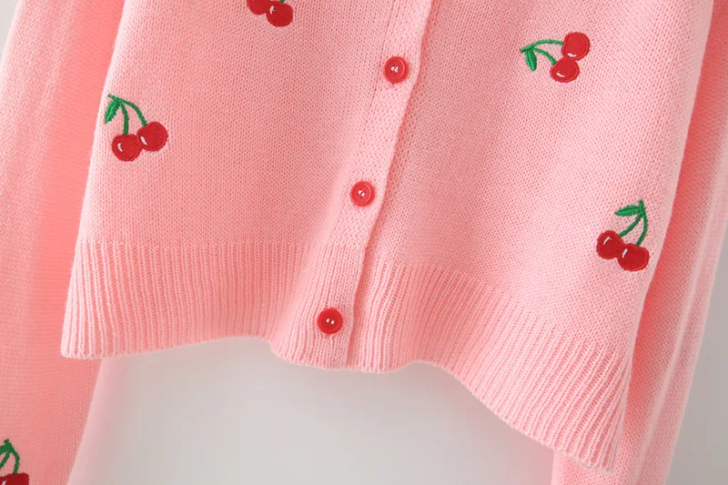 

2020 New Fashion Brand Women Sweater Cardigans Computer Knitted V-neck Casual Print Single Breasted Full Polyester