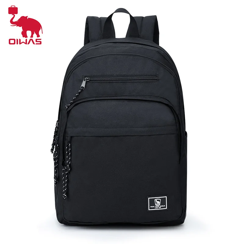 

Oiwas 15 inch Large Backpack Casual Rucksacks College Student School Bag Multi-pocket Bags For Women Men Traveling Sport Outdoor