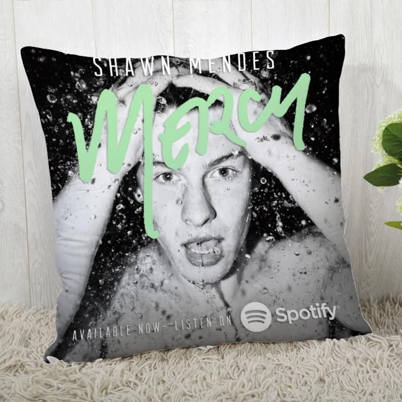 Best Shawn Mendes декоративная Свадебные наволочки на подушку индивидуальный подарок для(с одной стороны) наволочки с принтом - Цвет: 14