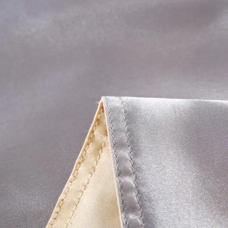 Роскошный Шелковый атласный комплект постельного белья 4 шт. Комплект