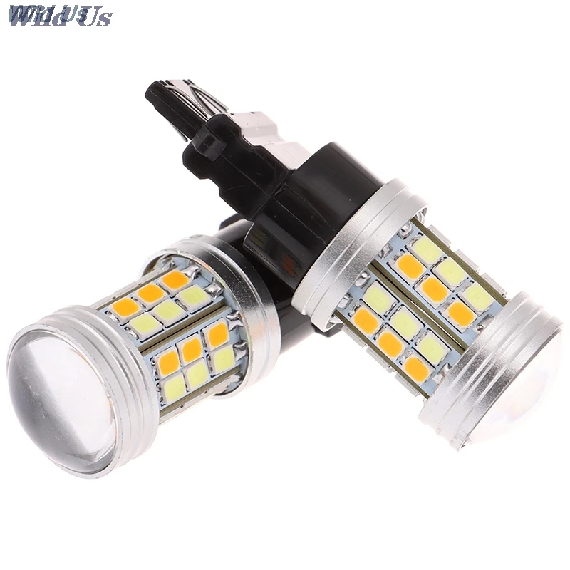 2/1 шт. 12 В постоянного тока 5 Вт светодиодный ная лампа DRL 3157-2835-45SMD светодиодная
