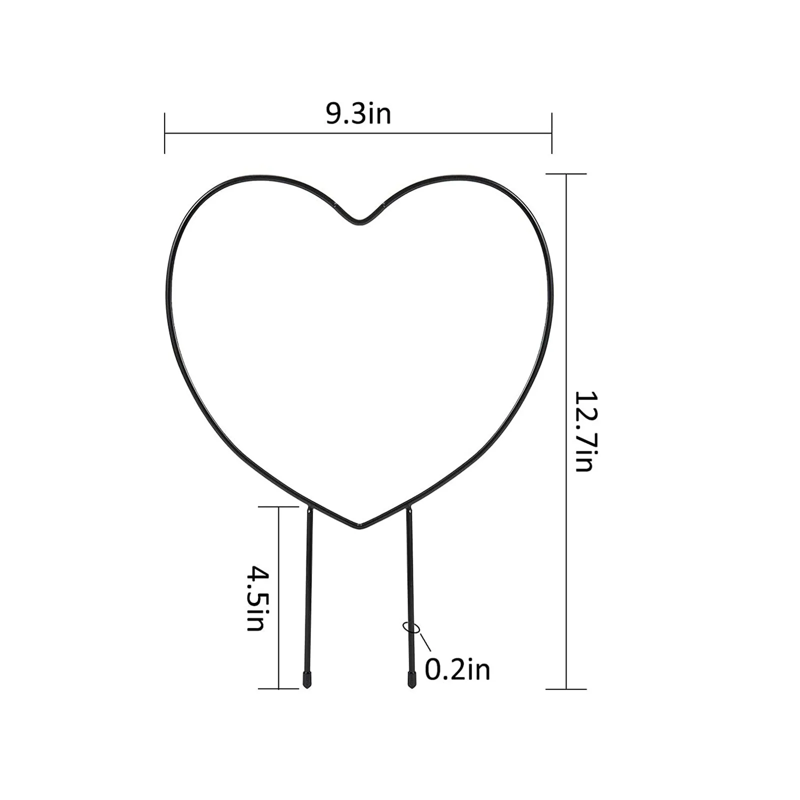 Вьющееся растение поддерживает инструмент сад Taid Ретро горшечные растения