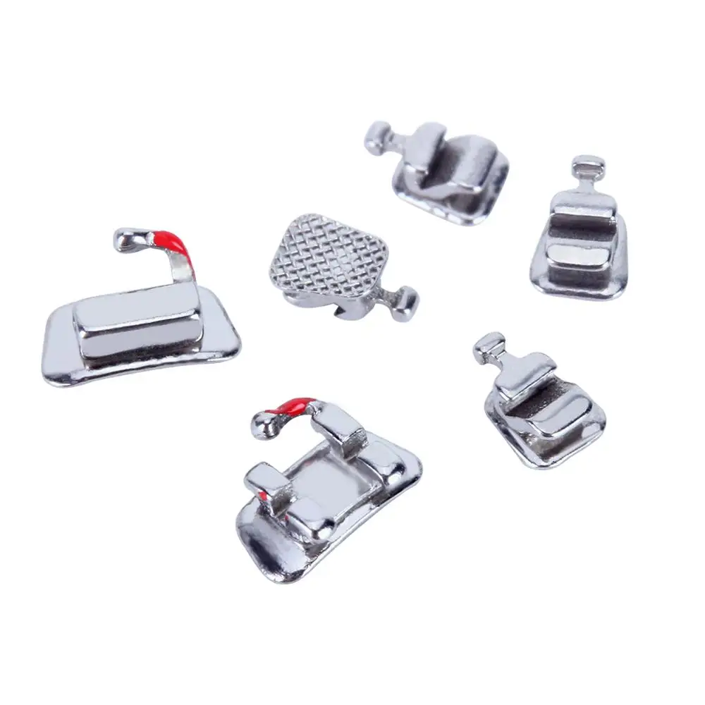 28 шт./компл. зубные языковые ортодонтические скобы с зубной трубкой AZDENT |