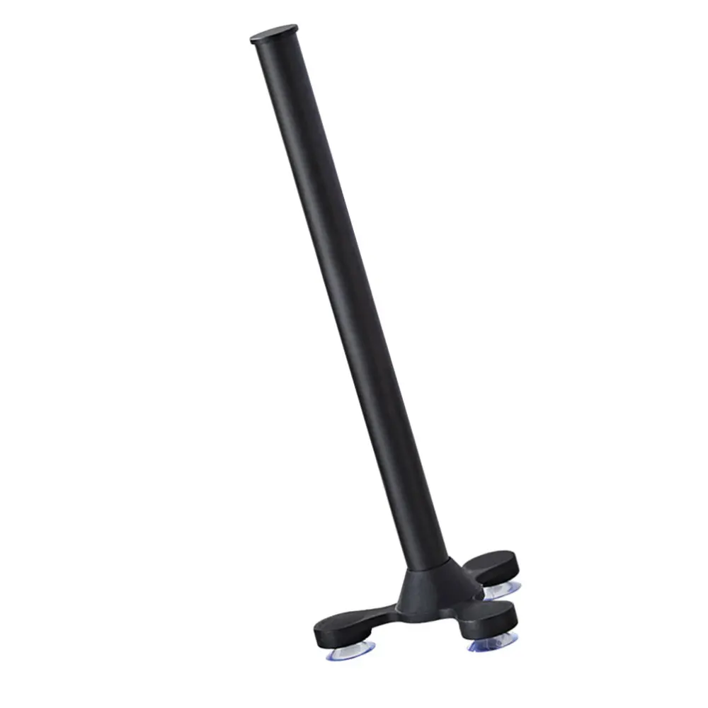 

1Pc Durable Home Tissue Rack Decorative Napkin Holder Standing Paper Rack Black