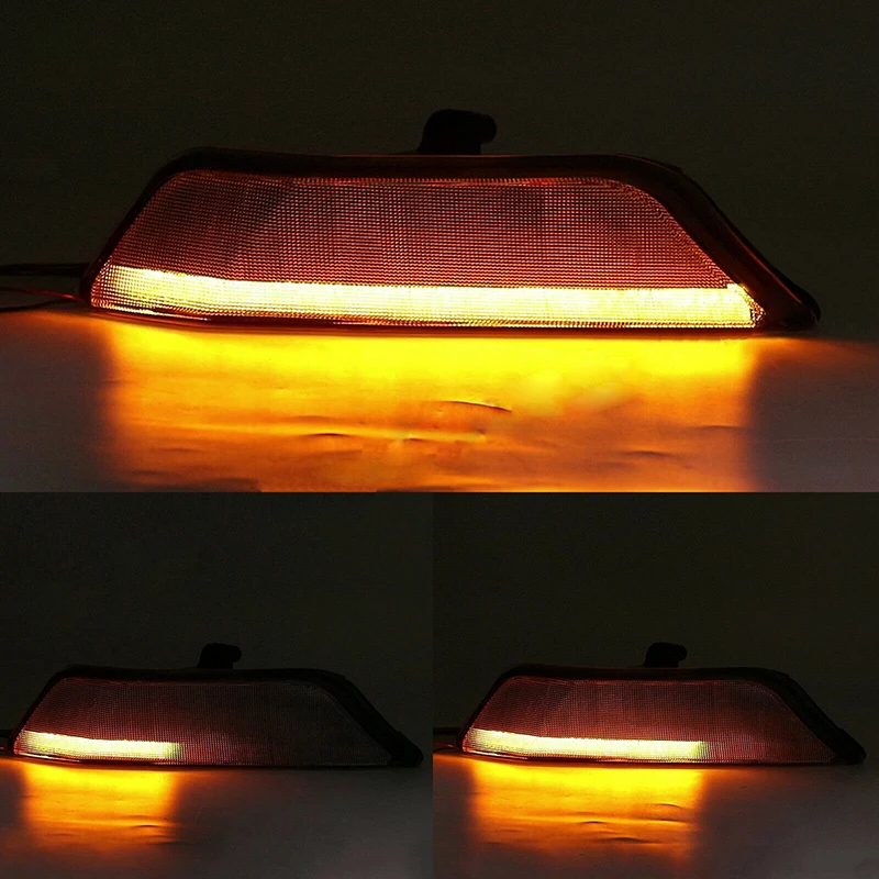 Для Ford Mustang 2015 2016 2017 Canbus динамические янтарные передние светодиодные боковые