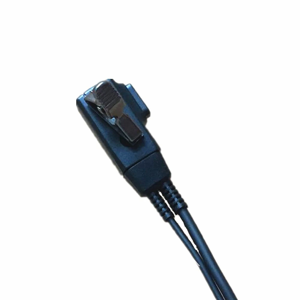 10xFBI стильные защитные наушники/гарнитура PTT Mic прозрачная 2 контактная Скрытая