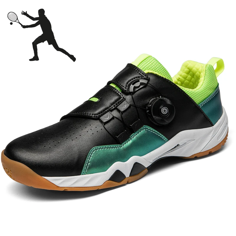 

Men Women Gym Tennis Shoes High Quality Fitness Tennis Sneakers Anti-Slippery Training Sneakers Women Sport Badminton Shoes