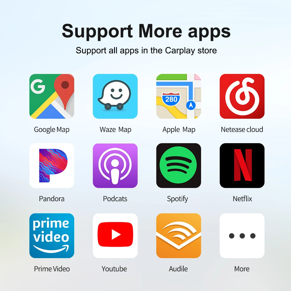

CarlinKit Apple Carplay Dongle Android Mirrorlink IOS 14