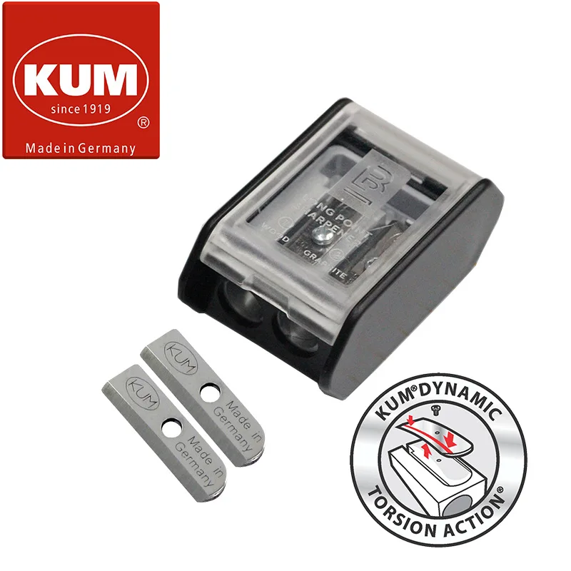 Sharpeners Double Hole Sharp Durable Sharpeners With 2 Spare