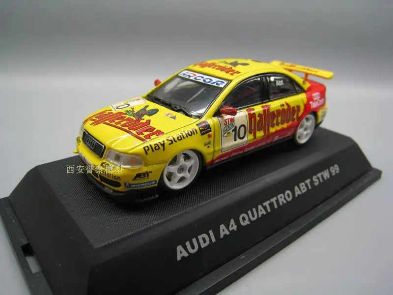 Модель автомобиля из сплава JA DI 1:43 A4 quattro ABT STW 99 литая металлическая игрушка
