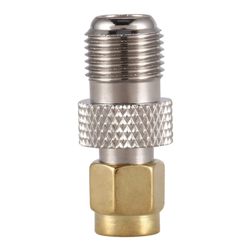 

RF coaxial coax adapter SMA male to F female,silver