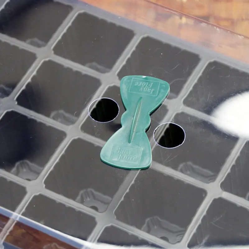 

24-Hole Three-Piece Seedling Tray Seeding Pot Sowing Seedling Pot Seedling Box Home Gardening Black Seedling Tray Garden tools