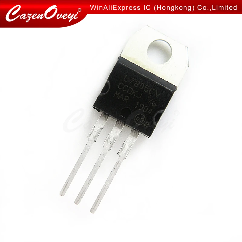 10 шт./лот L7805CV L7805 7805 LM7805 LM7805 KA7805 регулятор напряжения 5 V TO-220 в наличии на складе
