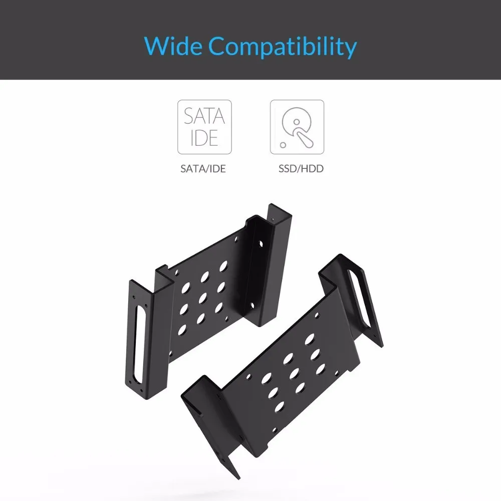 ORICO 2," до 3,5" SSD HDD Монтажный кронштейн адаптер алюминиевый Монтажный держатель для жесткого диска для ПК ноутбука защитный кронштейн для жесткого диска