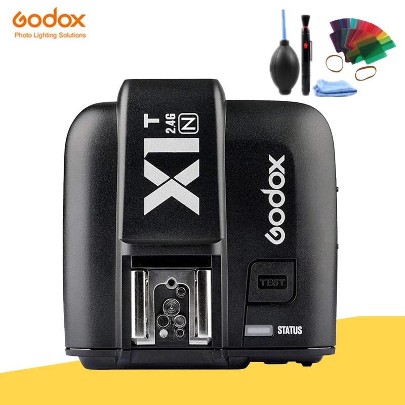 Вспышка Godox X1N X1T N 2 4G E TTL Wireless 1/8000s с триггером Speedlite одиночный передатчик (TX) для Nikon