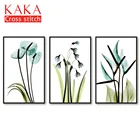 Вышивка крестом, наборы для рукоделия с печатным рисунком, 11ct-холст для домашнего декора, картина с цветами CKF0079