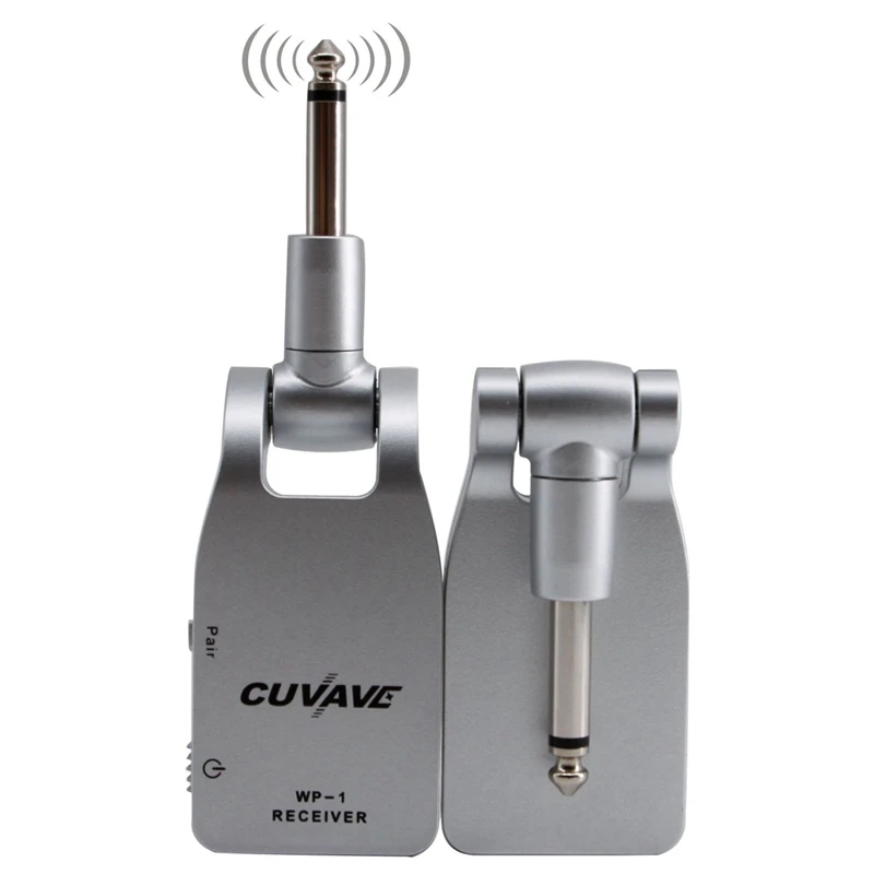 

Cuvave Wp-1 2.4G Wireless Guitar System Transmitter & Receiver Built-In Rechargeable Lithium