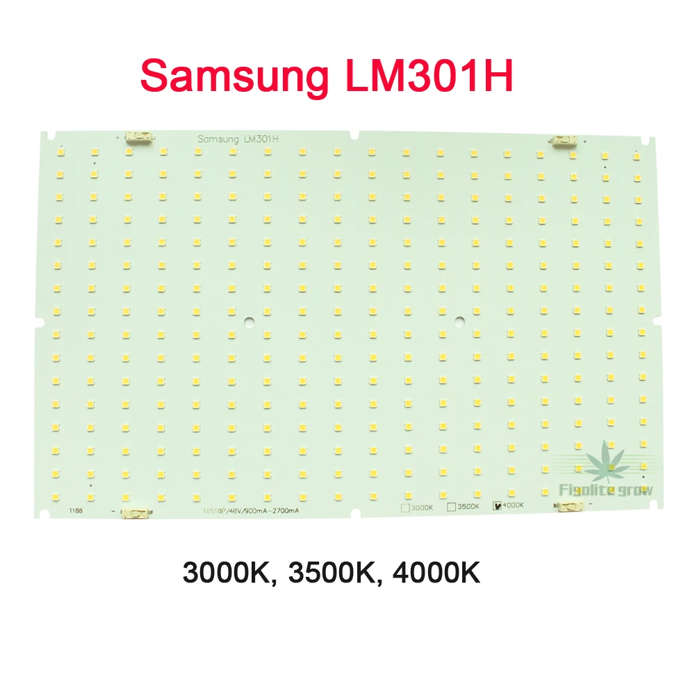 6 шт./партия 3000 лм/Вт оригинальная Samsung LM301H QB288 Квантовая плата 3500K mix 660 нм УФ ИК