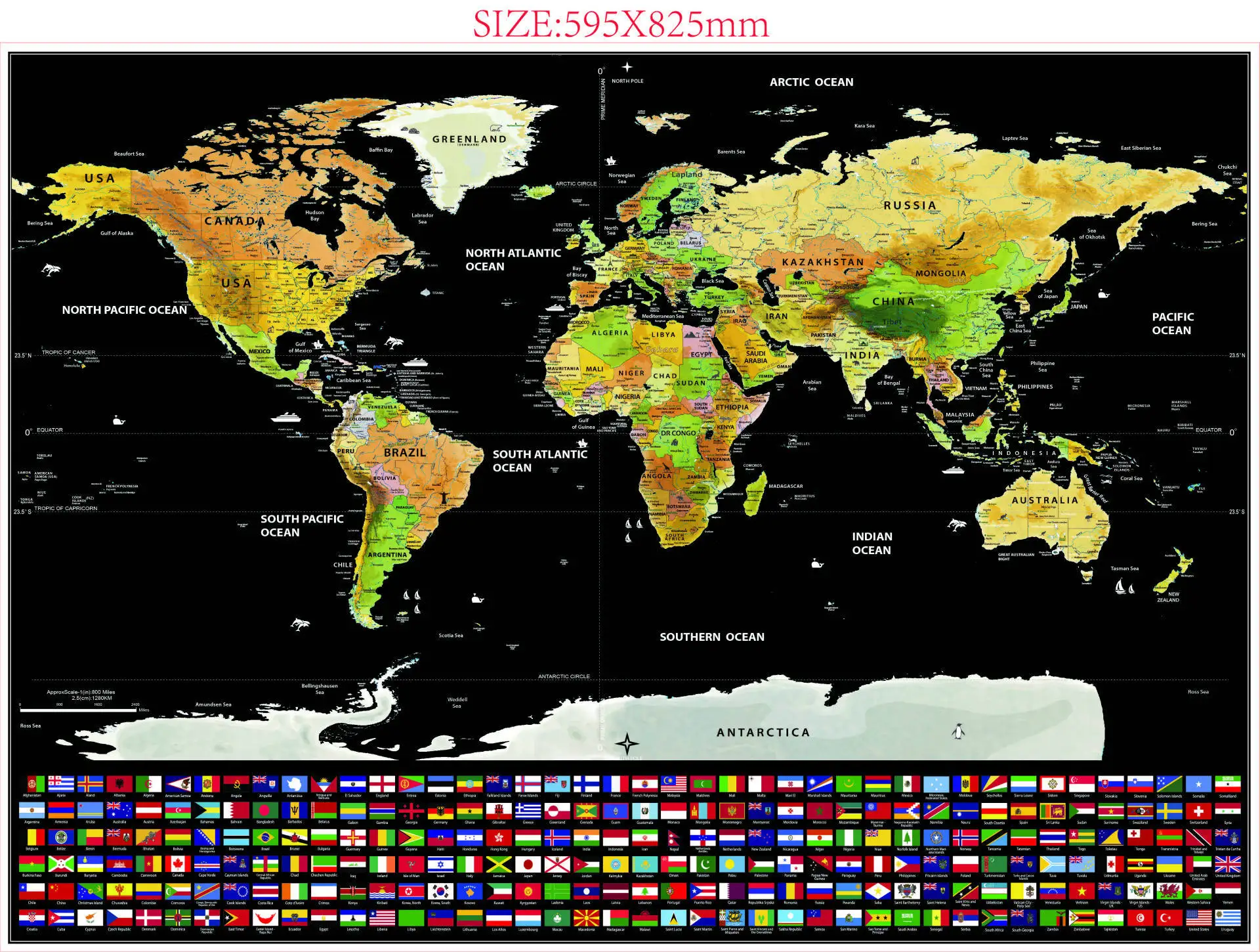 Карта мира для путешествий Deluxe Erase, царапины от карты мира, дорожные царапины для карты 82,5x59,4 см, украшение для дома, офиса, комнаты, настенные... от AliExpress WW