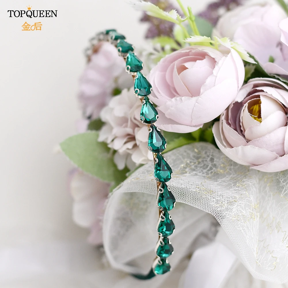 Женский аксессуар для волос TOPQUEEN FG06 роскошный ободок в стиле барокко 2019 | Свадьбы