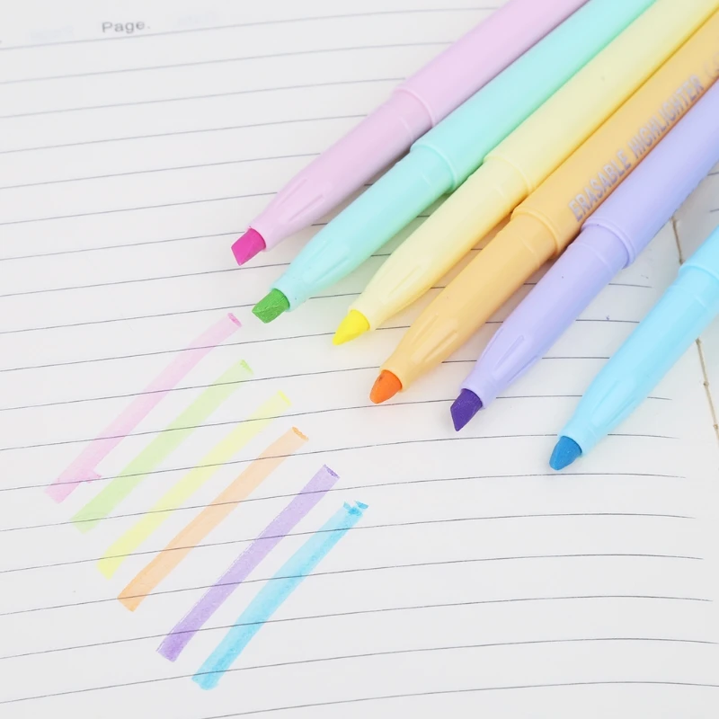 Флуоресцентная жидкая маркерная ручка 6 цветов|Фломастеры| |