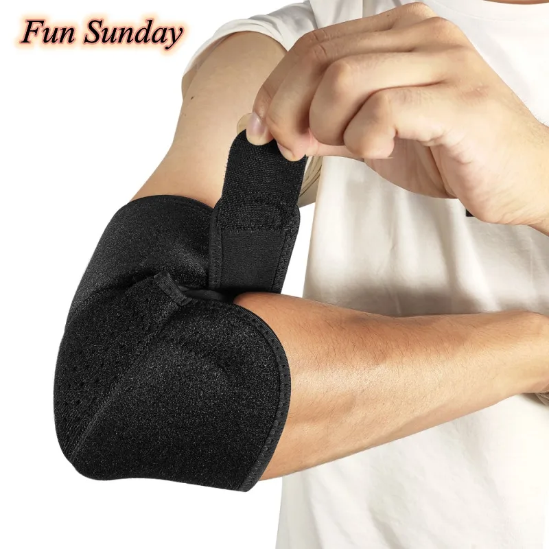 

1PCS Sports Elbow Bandage Breathable Elbow Pads Basketball Volleyball Adjustable Sports Safety Arm Sleeve Pads