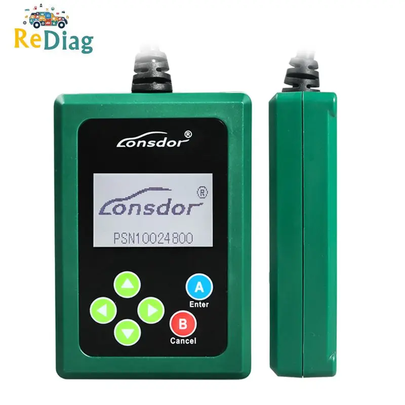 Программатор автомобильных ключей Lonsdor JLR IMMO для Jaguar/Land Rover от OBD NewestAdd KVM и BCM