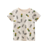 t shirt for baby boys animal print dinosaur boys t shirt for kids tops tees cartoon kids t shirts clothes 2 9 years
