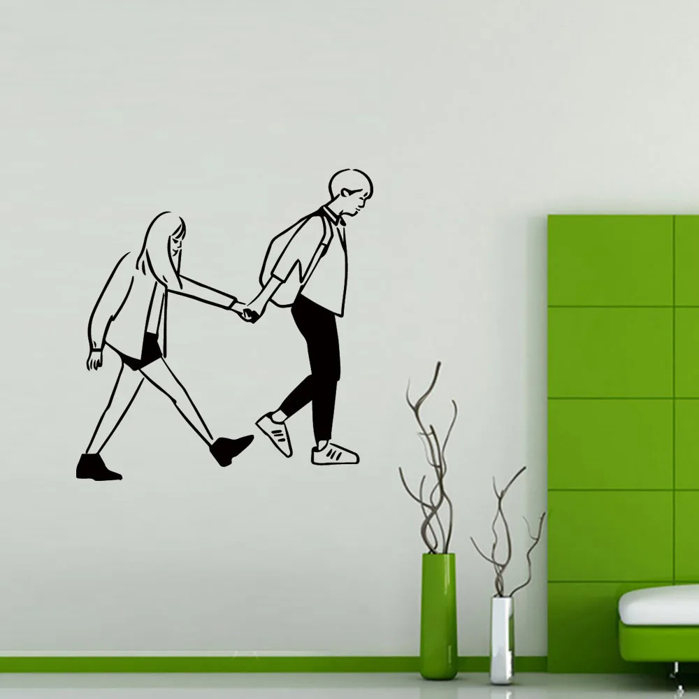 Любителей зеркало для прогулок наклейки на стену Ins популярный детской комнаты