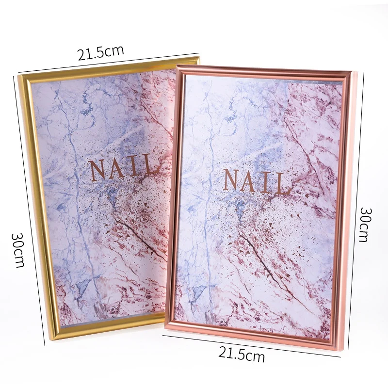 

Nail Color Display Board Nail Tips Collection Stand Professional Dust-Proof Nail Tips Polish Acrylic Magnetic Display