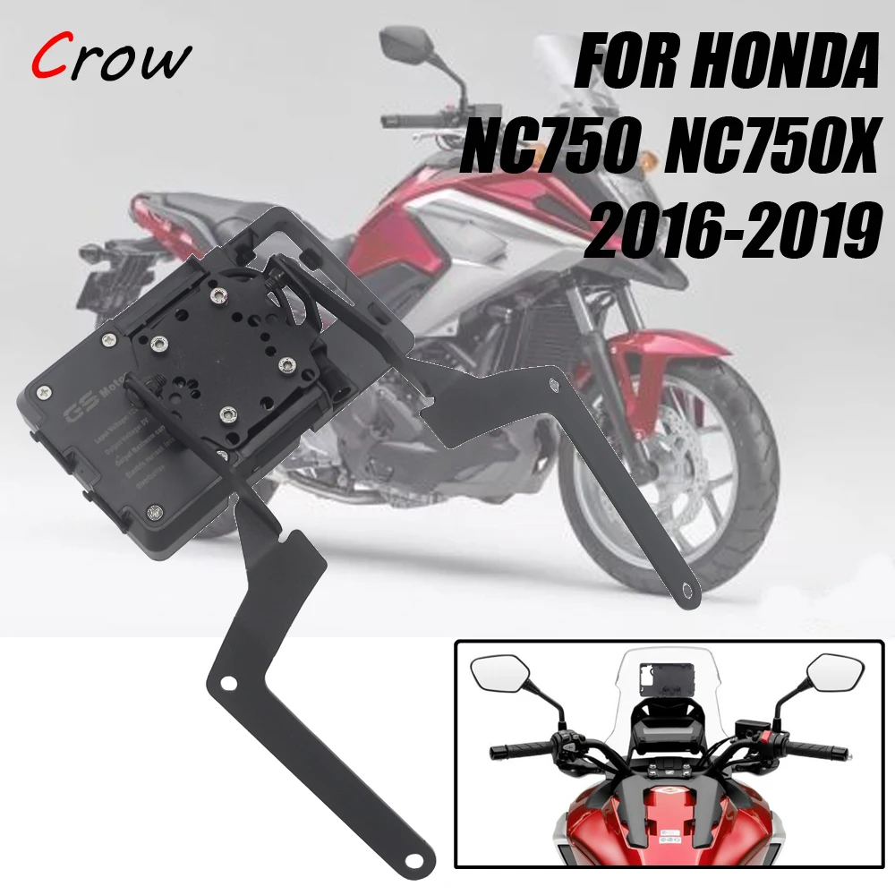 

Motorcycle Stand Holder Phone Mobile Phone GPS Navigation Plate Bracket for Honda NC750X 2016 - 2019 2018 2017 NC750 X NC 750X