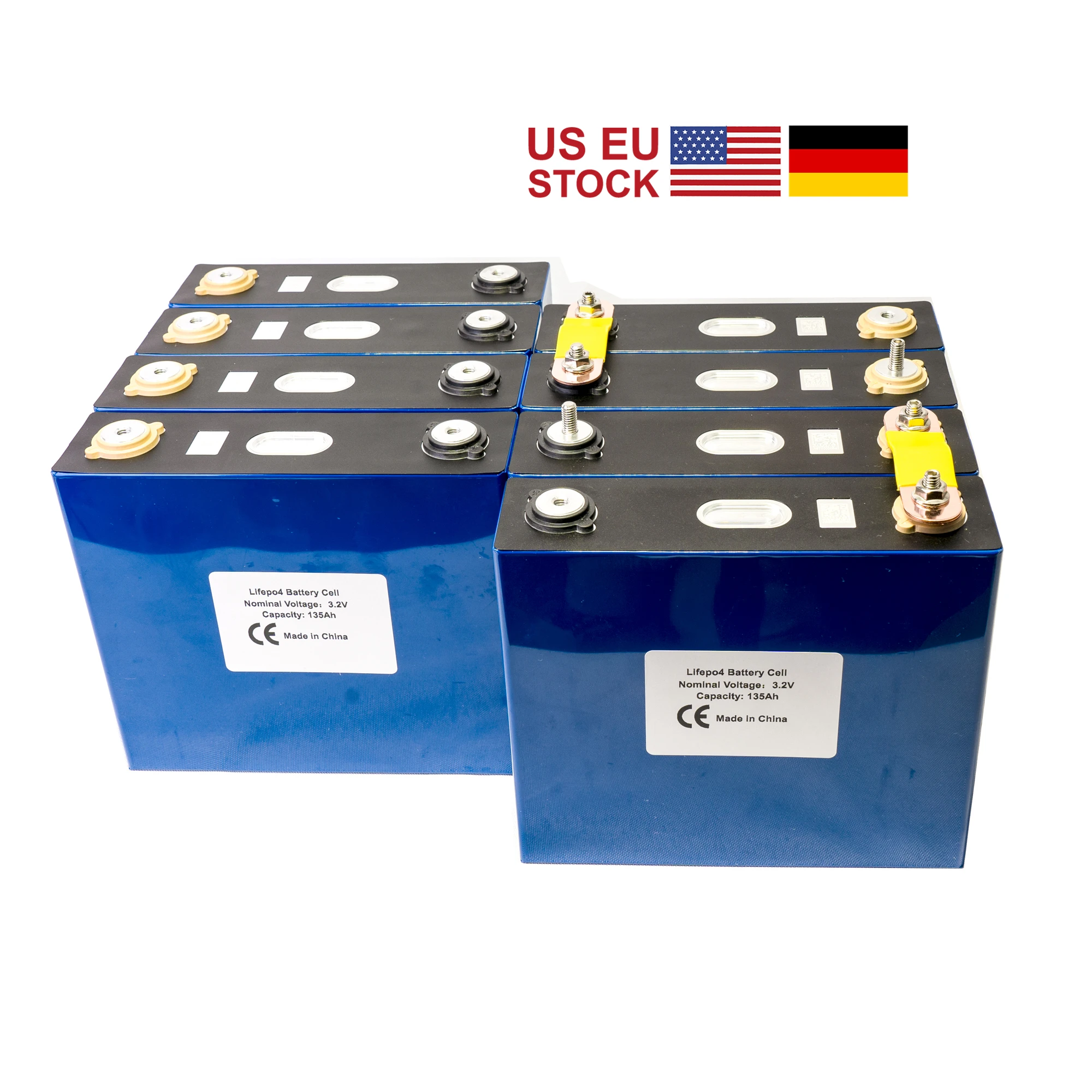 Класс 8 шт. 3 2 v 120ah Lifepo4 Батарея Фирменная Новинка литий железо фосфатных