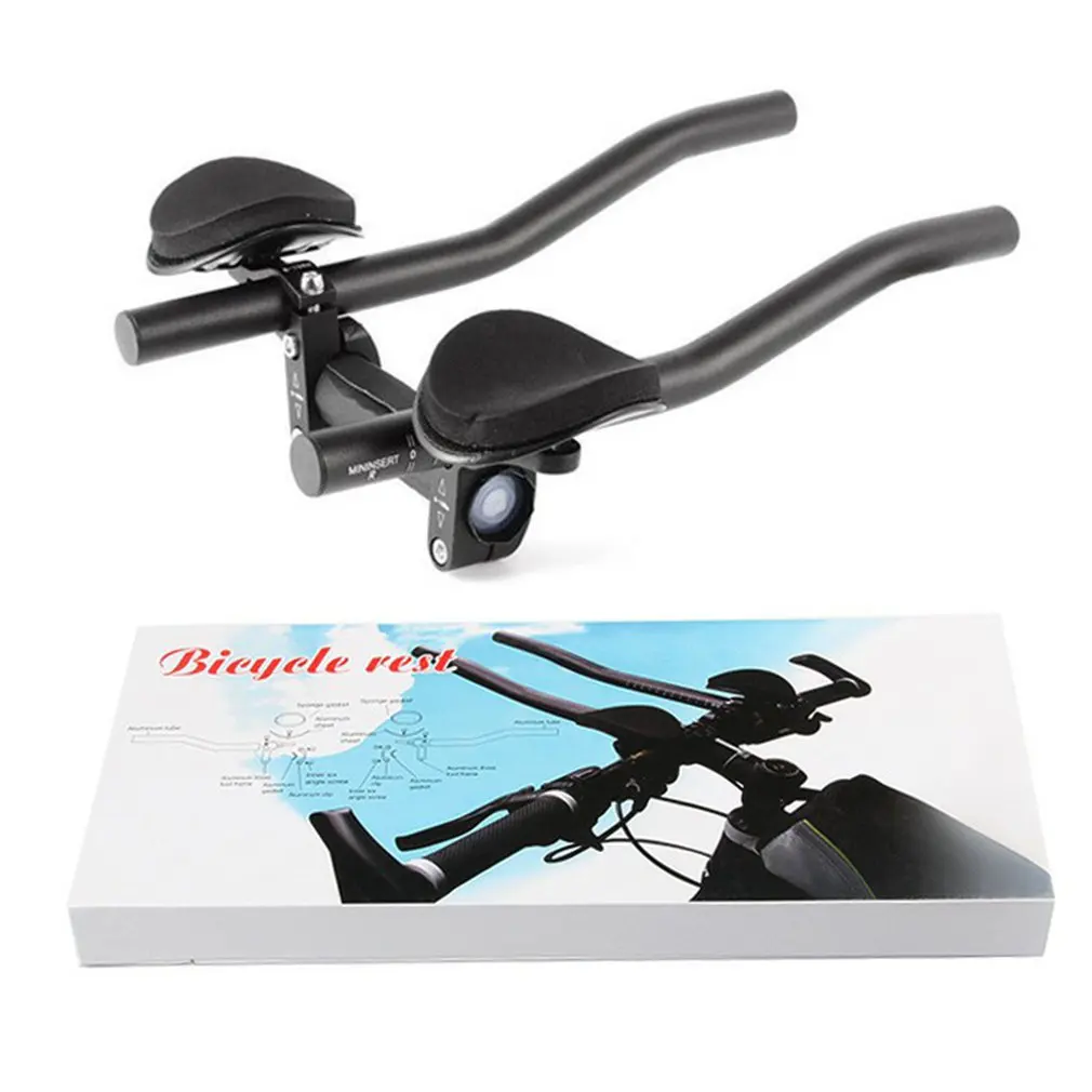 

Bicycle Rest TT Handlebar Aero Bars for Triathlon Time Trial Cycling Bike Rest Handlebar for Bicycle Bike Long Distance Riding