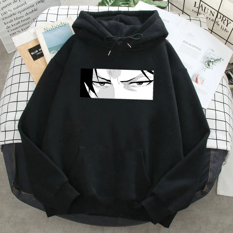 

Attack on Titan Character Eyes Print Hoodie Man Loose Casual Hoody 2021 Fashion Spring Autumn Fleece Sweatshirts Homme Pullover