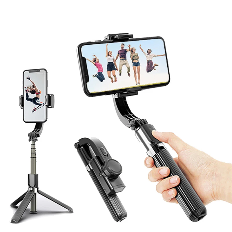 Беспроводной штатив стабилизатор для селфи Ручной смартфонов с дистанционным
