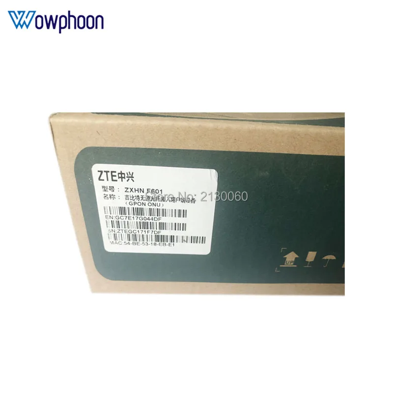 zte F601 GPON терминал ONT Оптический Терминал 1GE порт та же функция, что и zte F401 F643 F660 ONU