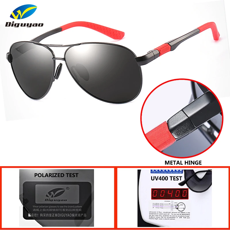 Мужские солнцезащитные очки 2019 с алюминиево-магниевой оправой gafas de sol hombre polarizadas